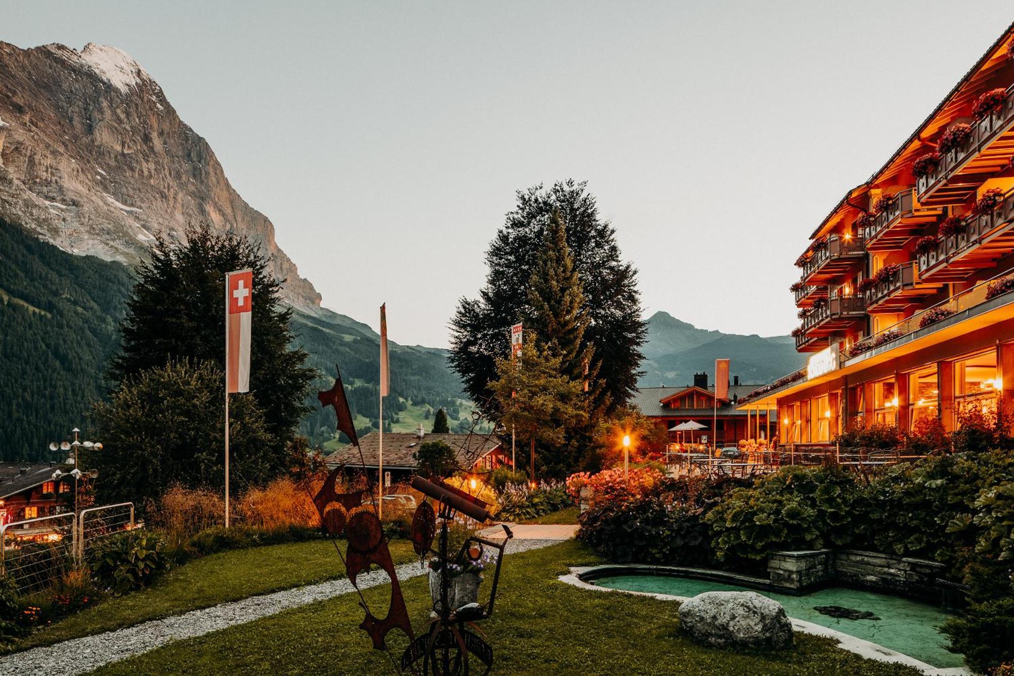 Parkhotel Schoenegg Grindelwald Kültér fotó